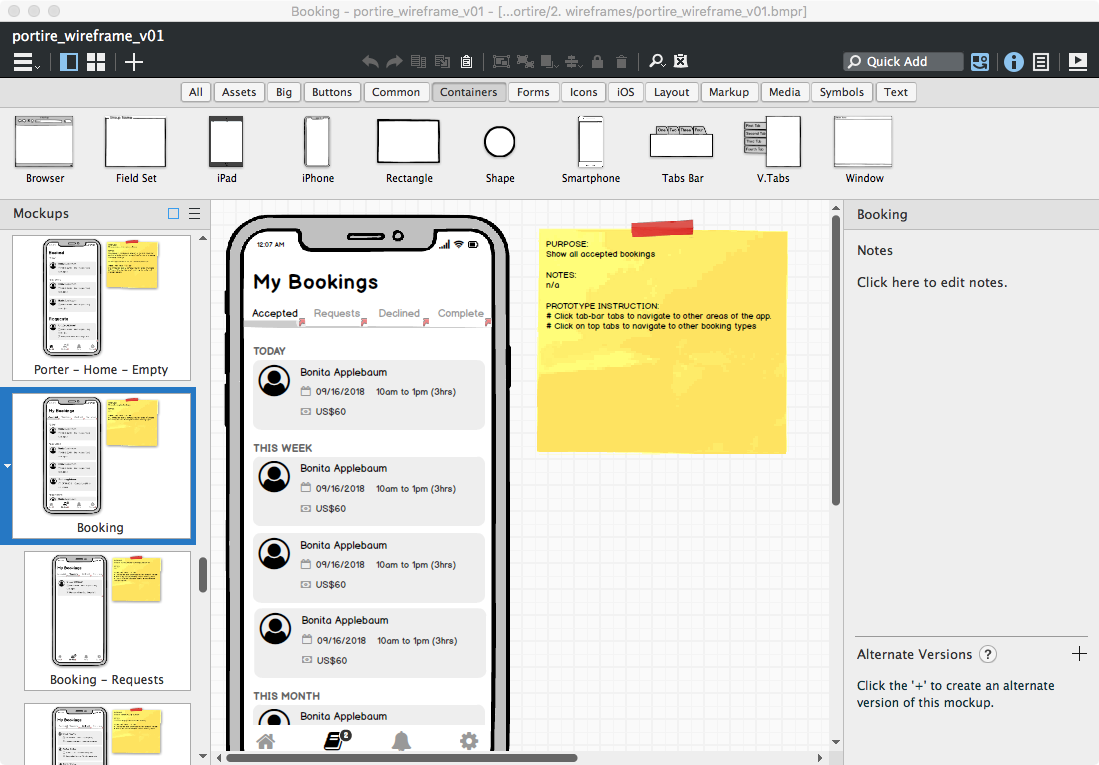 balsamiq mockups free alternative Justinmind alternativein